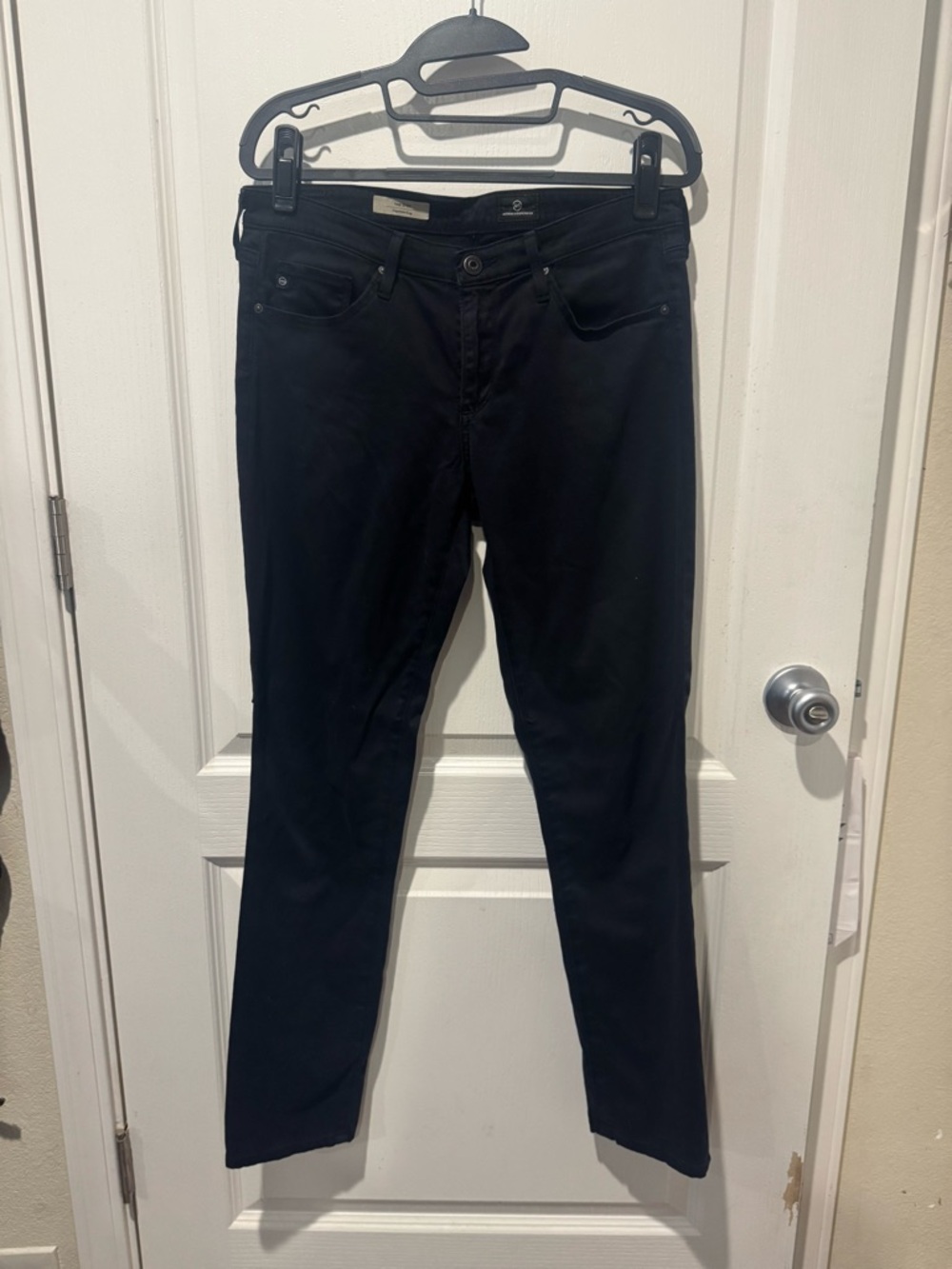 Ag Adriano Goldschmied Black Women's Skinny Jeans